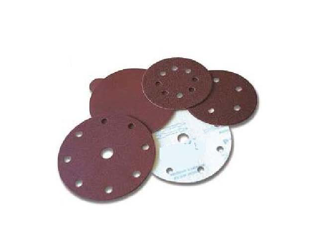 Aluminum Oxide Red Heavy-weight Disc Hook&Loop/PSA